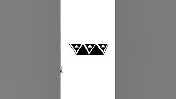 Easy Zentangle Pattern For Beginners | Zentangle Art | #drawing #zentangleart #zentanglepattern #art