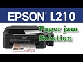 Fix paper jam on EPSON L210