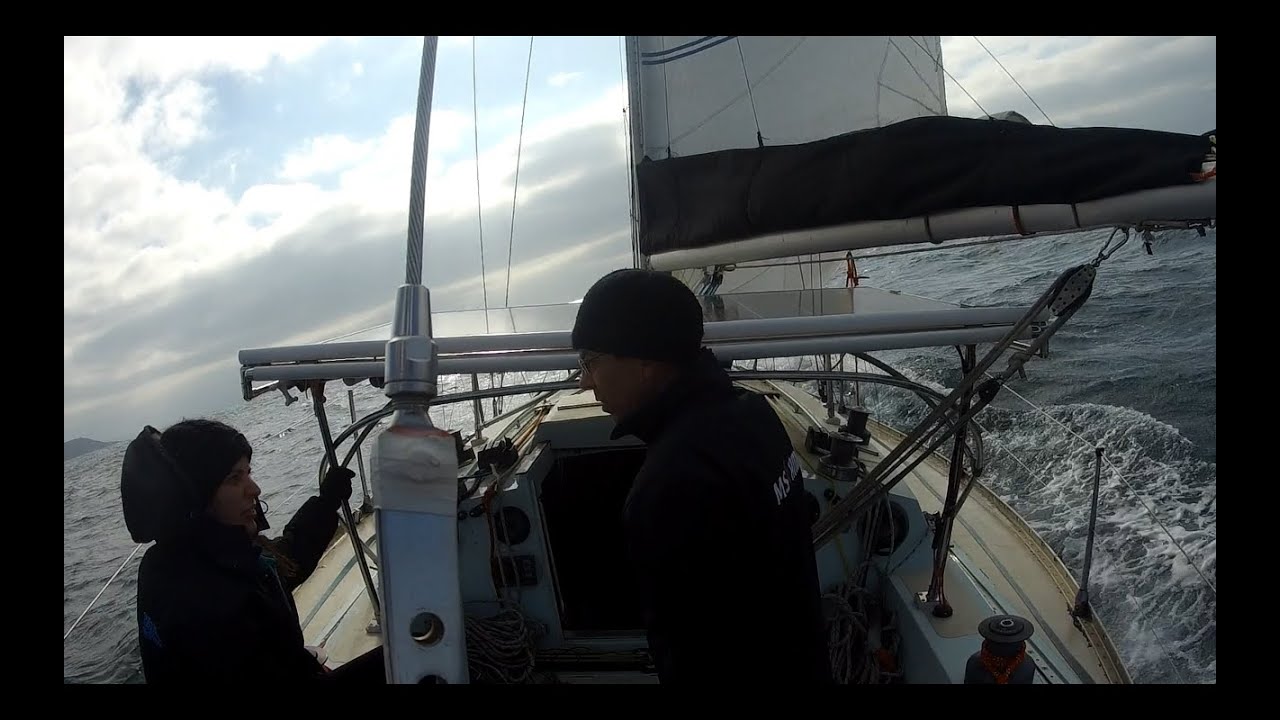 Sailing for the first time ………