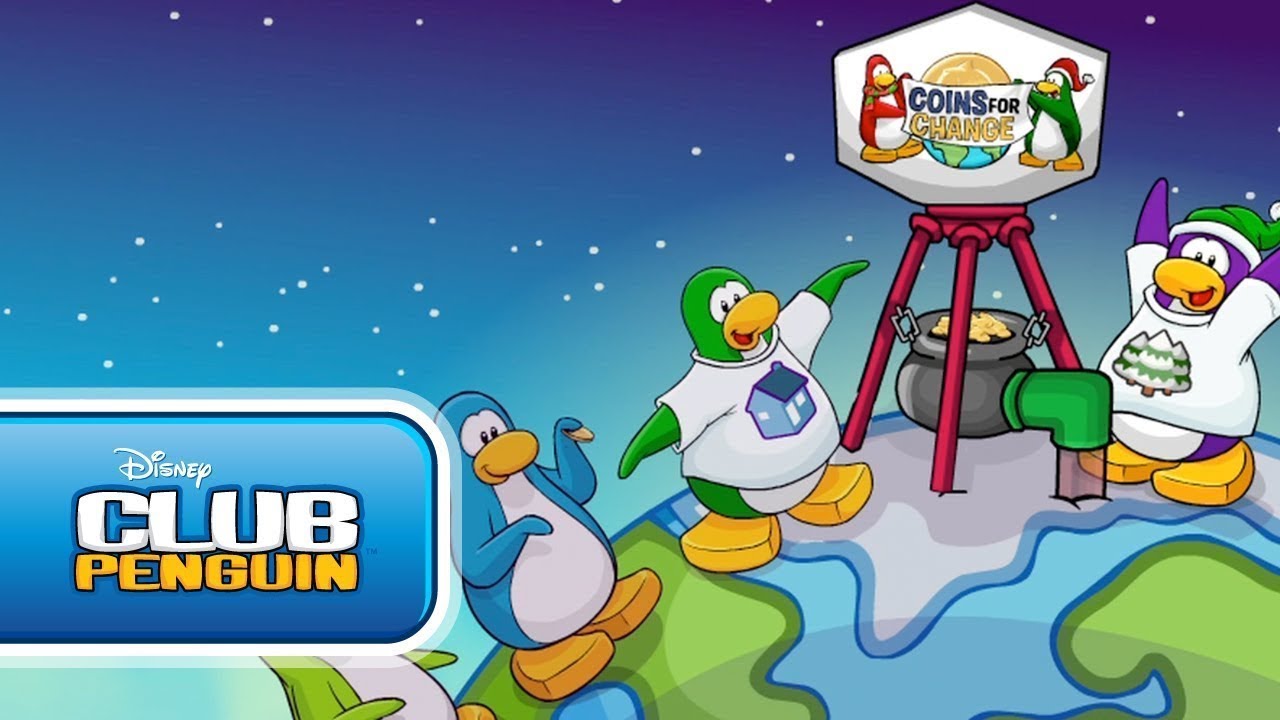 Club Penguin's Coins for Change Inspires Real World Action Through  Connected Play - The Walt Disney Company