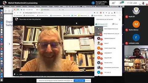 Session-2 International Web Conference by Prof. Michel Waldschmidt, Sorbonne Université, France