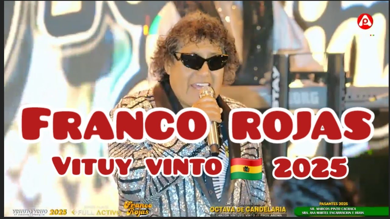 🎙FRANCO ROJAS🇵🇪 en vivo VITUY VINTO🇧🇴 2025