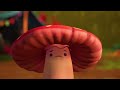 Animated short film mushroom family