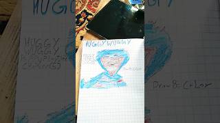 drawing( HUGGY WUGGY 1#) poppy playtime chapter 5 draw and color