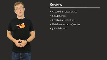 07 - Review and Considerations with Foxx