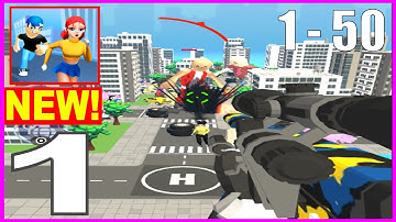 Helicopter Save the Girl - Rescue The Girl Mode all levels 1 to 50 - New Update Gameplay Walkthrough