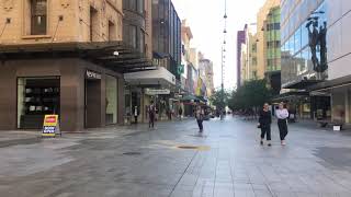 【4K UHD BEAUTIFUL AUSTRALIA】Rundle Mall ADELAIDE