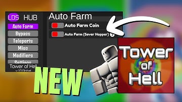 *NEW* Tower of Hell Script (Pastebin 2024)(Auto Farm, Inf Money, Teleport, Fly, No-Clip & Much More)