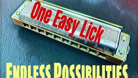 One Easy Lick ENDLESS Possibilities! (Phrasing) beginner/intermediate