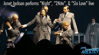 Janet Jackson performs &quot;Night,&quot; &quot;2Nite,&quot; &quot;SloLove,&quot; live; Together Again Tour Palm Desert