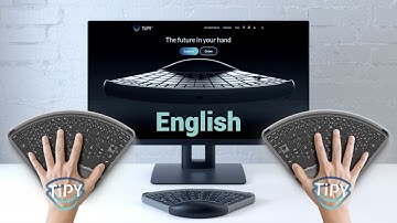 TiPY One Handed Keyboard Introduction