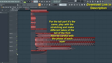 FLP|How to make a Rawstyle/XtraRaw Kick like Rebelion Malice Ncrypta Warface (FL Studio tutorial)