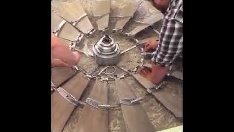 How to install the Quorum Windmill Ceiling Fan