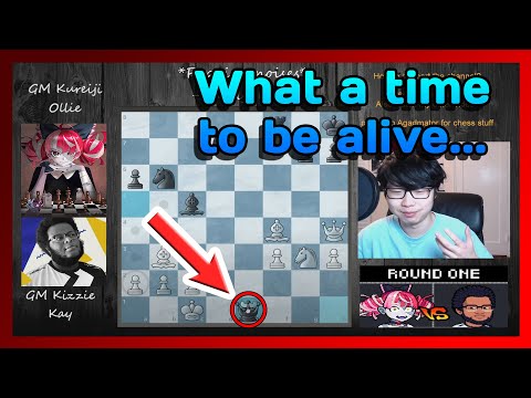 VTUBERS IN CHESS TOURNAMENTS: Kureiji Ollie vs Kizzie Kay Chess Analysis (Games 1+2)