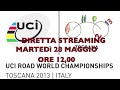 Presentazione ufficiale dei percorsi Mondiale Toscana 2013 - Martedì 28 maggio, ore 12,00