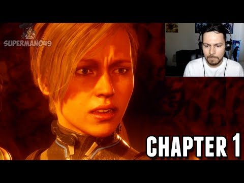 The Crazy Start To The MK11 Story... - Mortal Kombat 11: Story Mode "Cassie Cage" (Chapter 1)