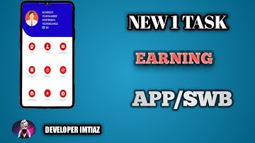 New 1 Task Earning app/swb|HOW TO CREATE EARNING APP|Developer Imtiaz|Earningap
