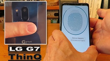 LG G7 ThinQ -  Fingerprint Sensor