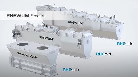 RHEWUM product video: RHEside, RHEmid and RHEspin