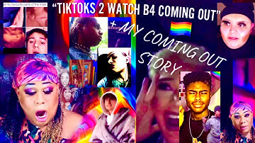‼️RANDOM QUEER COMING OUT TIKTAWKS!!! (Reaction + My Story)🏳️‍🌈