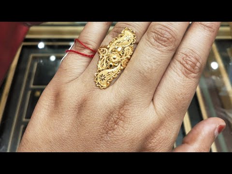 Stylish Regular Use Gold Imitation Finger Ring Designs For Mens FR1383
