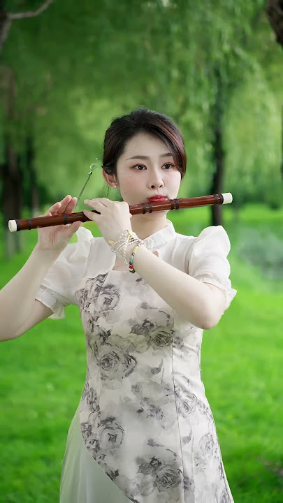 竹笛Flute 演奏《倩女幽魂》 蘭因絮果，現業誰深#cover#Shorts 國風竹笛 | 中國樂器 Chinese music【唐音乐队🎋愉悦】