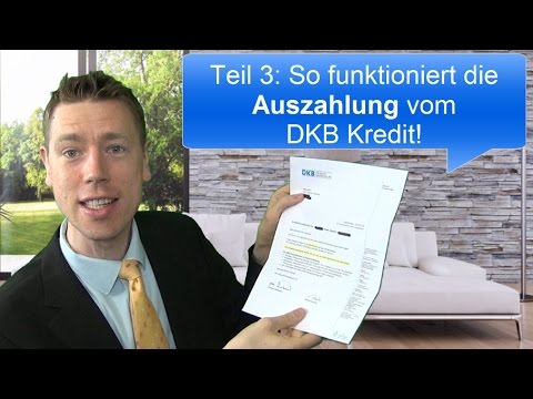 Auszahlung Vom Dkb Kredit So Geht Es Youtube