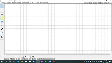 Cách Hiện Đường Lưới và Ẩn Hệ Trục Tọa Độ Trên GSP Sketchpad