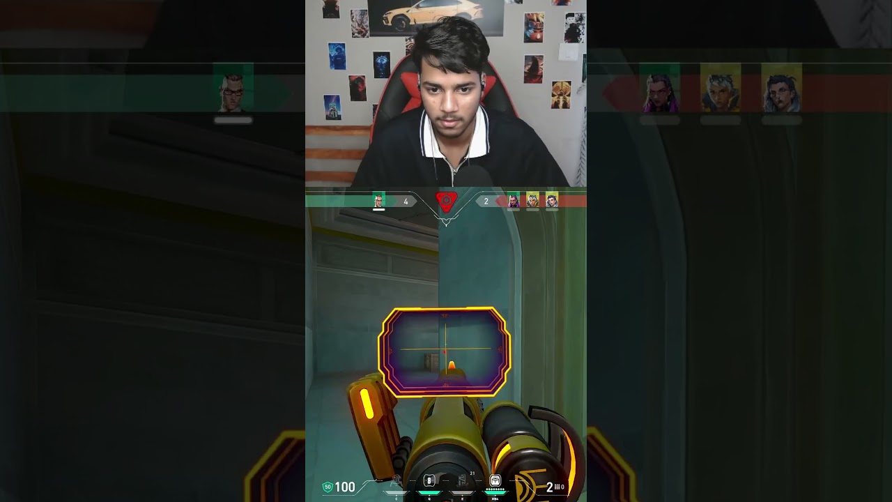 Chamber ult is actually broken #valorant #valorantclips