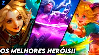 TOP 5 HERÓIS DE CADA CLASSE - MOBILE LEGENDS