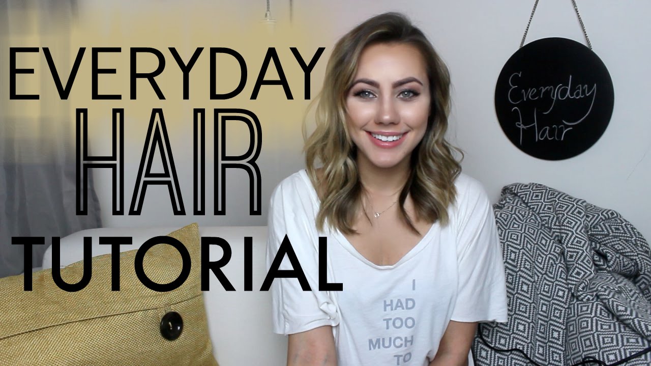 Everyday Hair Tutorial | Lived in Waves