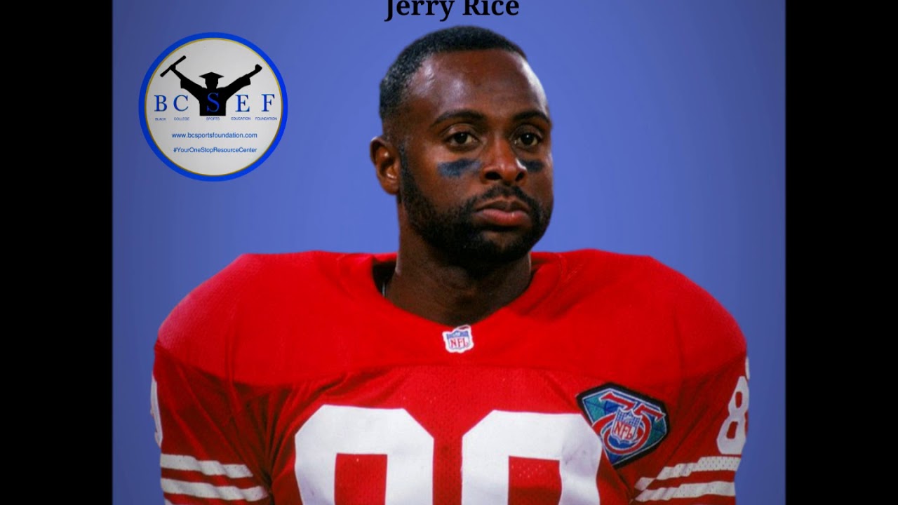 Celebrating Black College Sports History & Legends-Jerry Rice