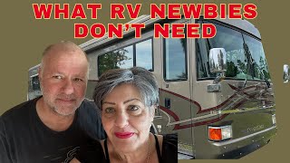 WHAT RV NEWBIES DON'T NEED (RV)