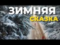 Зимняя сказка в Крыму. Гагаринский парк Симферополя