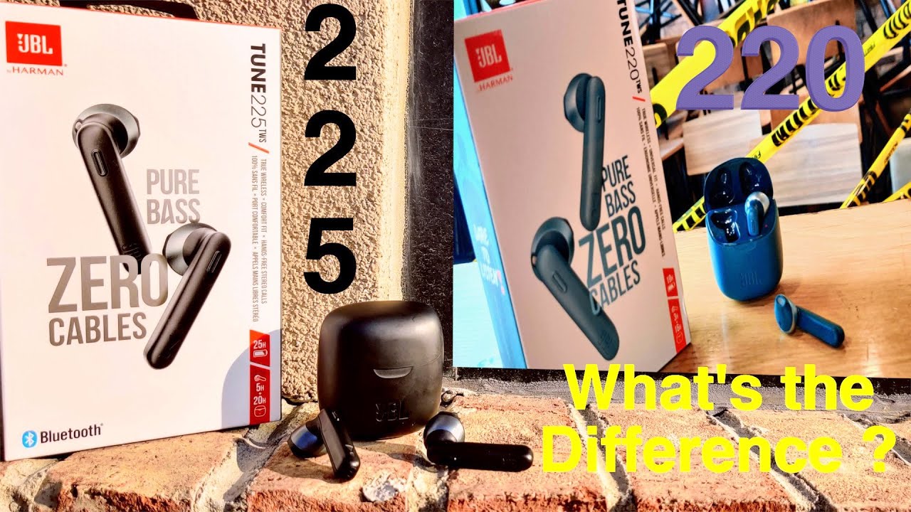 slå input Formode JBL TUNE 225 VS JBL Tune 220 What's the Difference ??? - YouTube