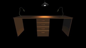 Open GL lighting - Table Scene