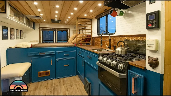 DIY 4x4 Ambulance Tiny House W/ Shower Toilet & Hot Tub - Overlanding Rig