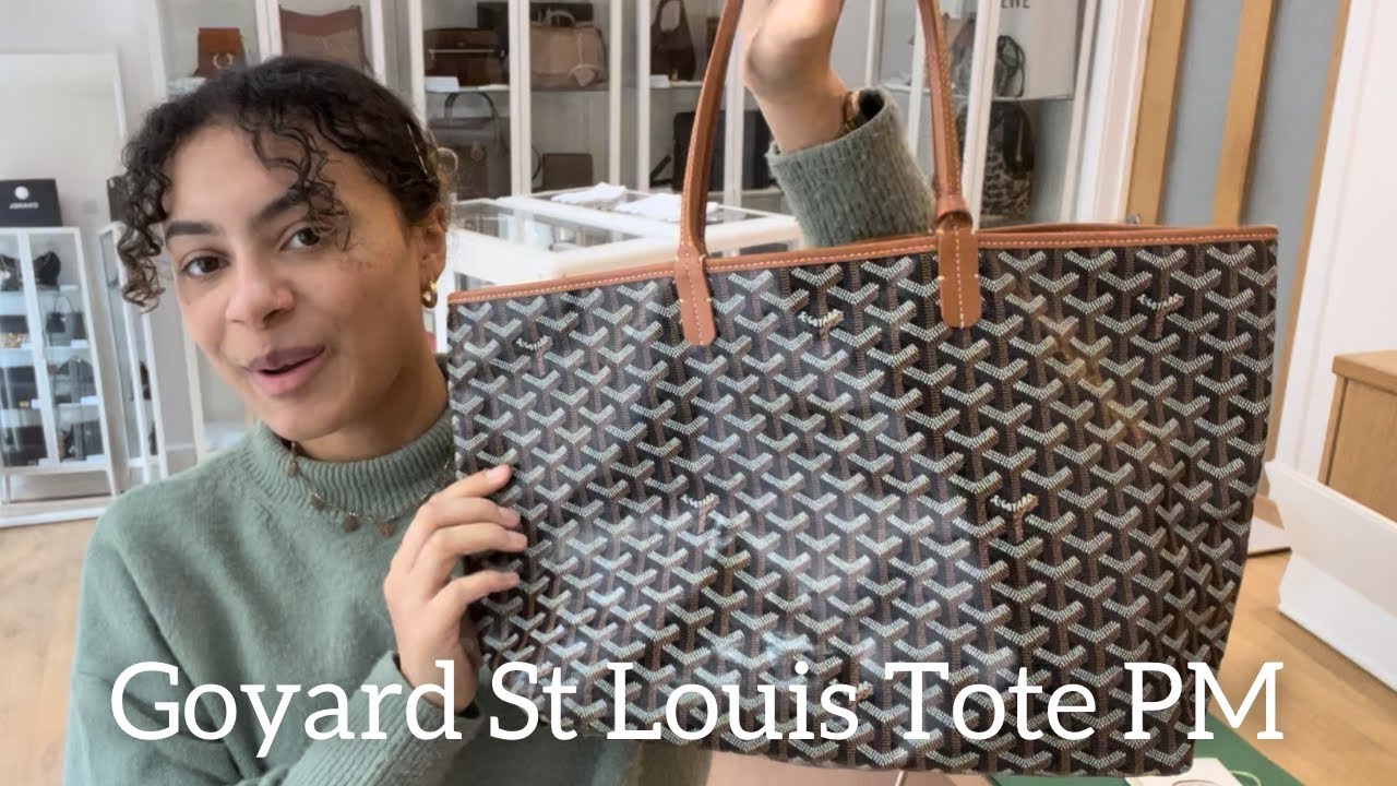 Size Comparison Goyard St. Louis PM and GM