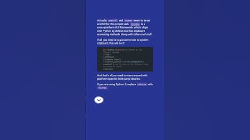 How do I copy a string to the clipboard? #shorts