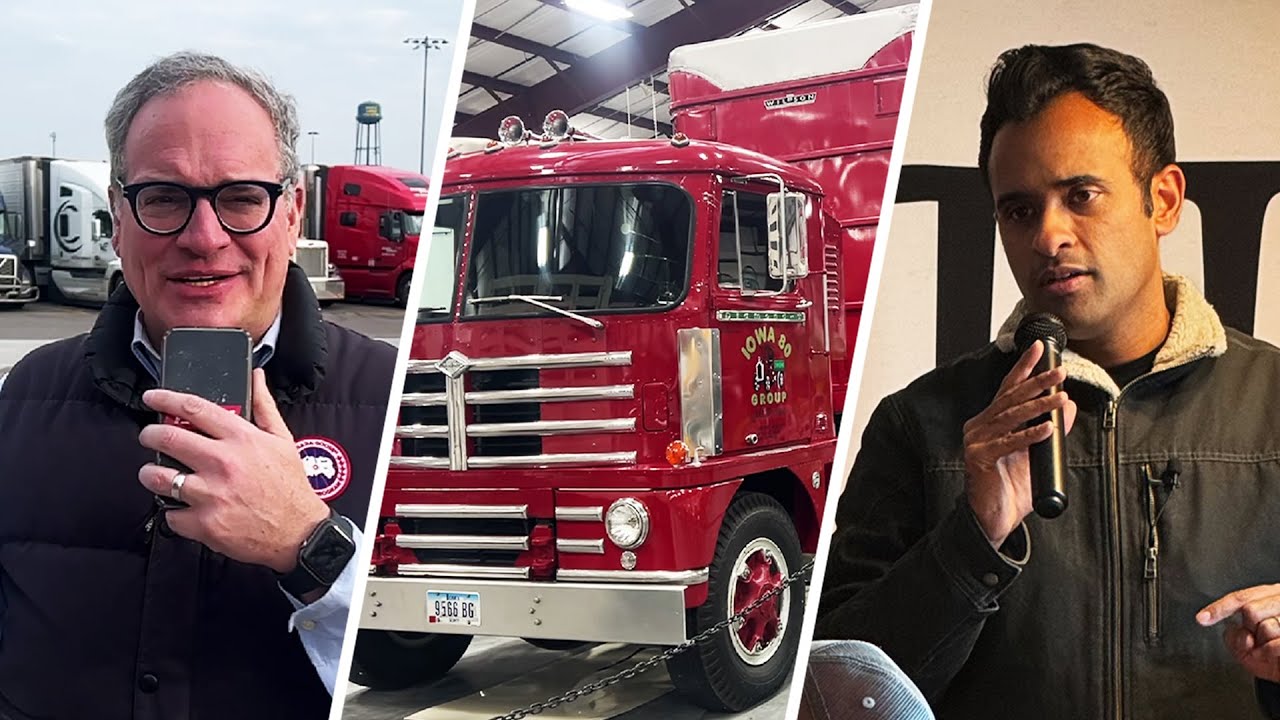 Republican presidential primary rolls into the world’s largest truck stop, Iowa 80