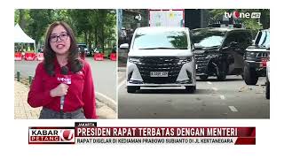 Rapat Terbatas Presiden Prabowo Dengan Para Menteri