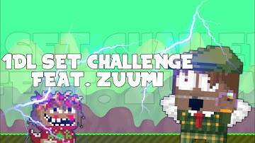 1DL Set Challenge ft. Zuumi | Growtopia Suomi