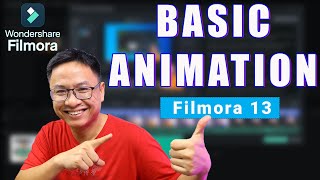 Filmora 13 Basic Animation Tutorial For Beginners (Including Graph Editor)