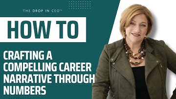 Crafting a Compelling Career Narrative