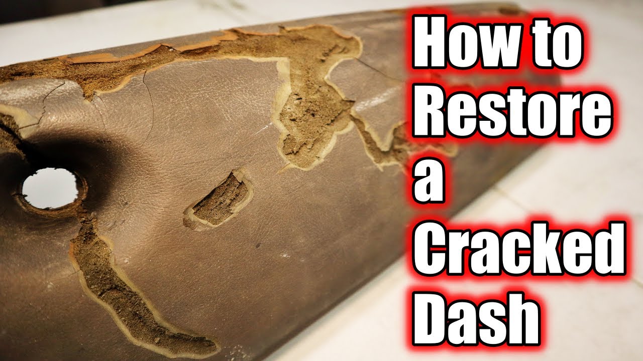 DIY Cracked Dashboard Repair