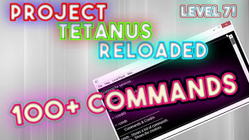 Roblox lvl7 Exploit | Project Tetanus Reloaded | 100+ Commands!