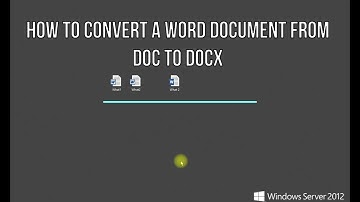 Hoe converteer ik een Word-document van doc naar docx?