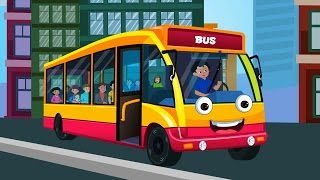 Ruedas en el autobús | Canción de cuna para los niños