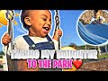 VLOG #24 TAKING MY DAUGHTER TO THE PARK❤️( Bella likes the swings)