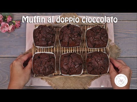 Video: Muffin Al Cioccolato Con Fondente Al Cioccolato